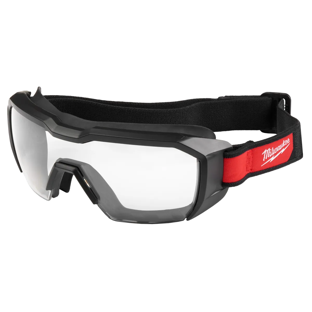 Milwaukee Vented Low-Profile Goggles - Clear Dual Coat Lens 48-73-2060