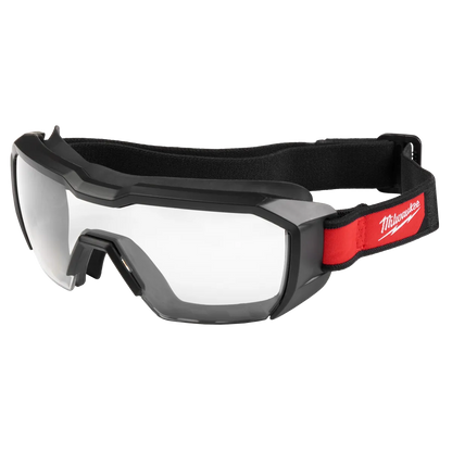 Milwaukee Vented Low-Profile Goggles - Clear Dual Coat Lens 48-73-2060