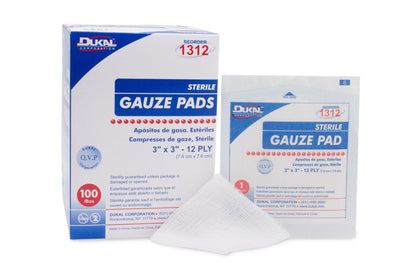 Dukal™ Sterile Gauze Sponge, 12-Ply