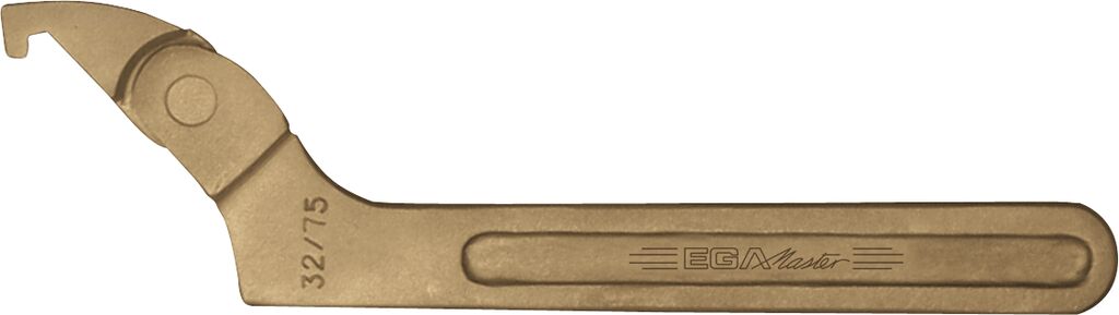 EGA Master Non-Sparking Adjustable Wrench — 120 mm, Copper beryllium — 71427