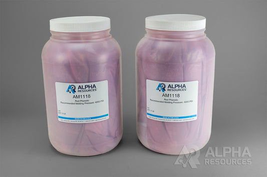 Red Phenolic Molding Powder - Alpha Resources part AM1118 (replaces LECO 811-118)