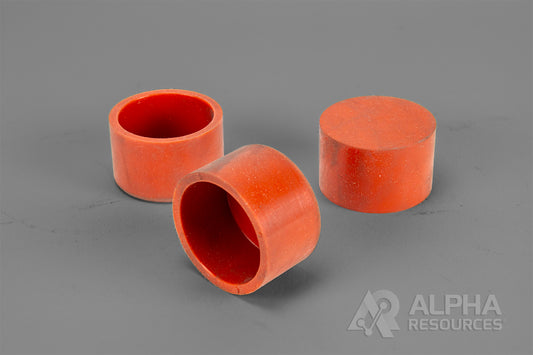 Silicone Rubber Molding Cups, 1.25" Diameter - Alpha Resources part AM3019 (replaces LECO 810-991)