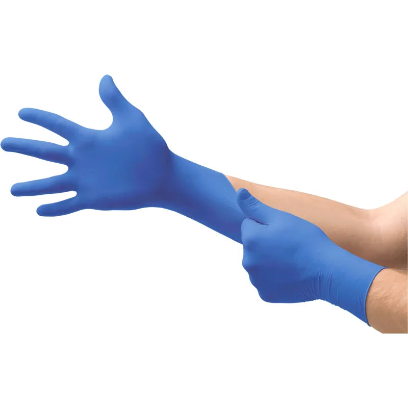 Ansell MICROFLEX Cobalt N19 Nitrile Gloves — 3.9 mil thickness, FDA 510(k) medical exam grade, latex-free