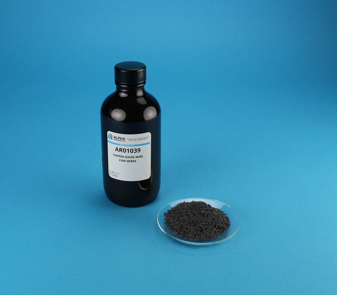 Copper Oxide Wire, Fine Wires - Alpha Resources part AR01039 (replaces Elementar 200009554)