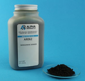 Manganese Dioxide, Bulk - Alpha Resources part AR062 (replaces LECO 501-592)
