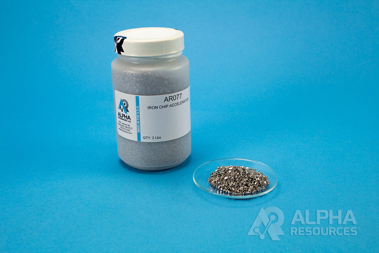 Iron Chip Accelerator - Alpha Resources part AR077 (replaces LECO 501-077 502-231)