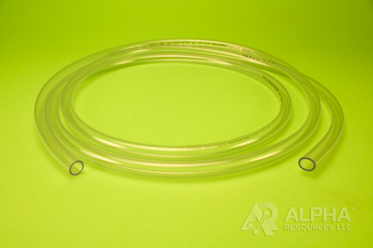Clear Tubing (8mm ID x 1.5mm wall thickness) - Alpha Resources part AR100235 (replaces Bruker Q100235)
