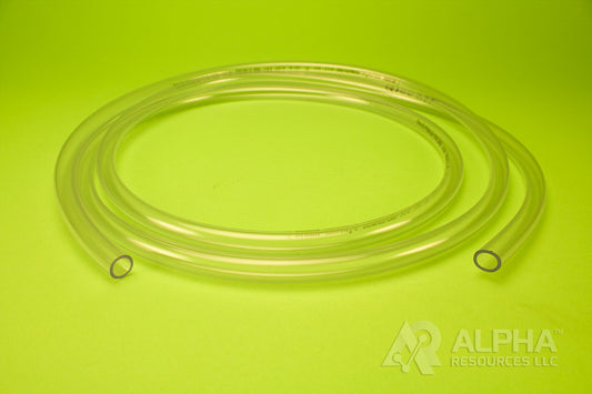 Clear Tubing (8mm ID x 1.5mm wall thickness) - Alpha Resources part AR100235 (replaces Bruker Q100235)