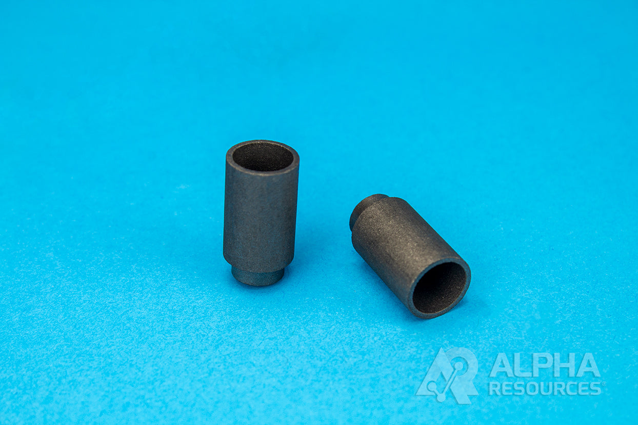 Graphite Crucible for Bruker, Hydrogen in Aluminum (H= 23.5mm, OD= 13mm) - Alpha Resources part AR104654 (replaces Bruker Q104654)