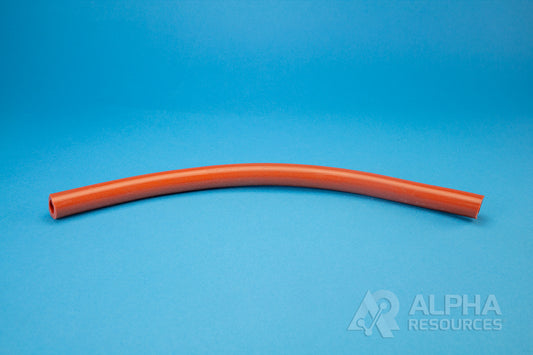 Red Silicone Tubing, ID: 3/8", L: 19" - Alpha Resources part AR110-19 (replaces LECO 501-110-019)