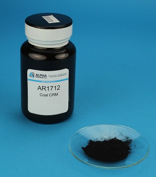 Sulfur in Coal CRM (S=5.83%) - Alpha Resources part AR1712 (replaces LECO 501-964)