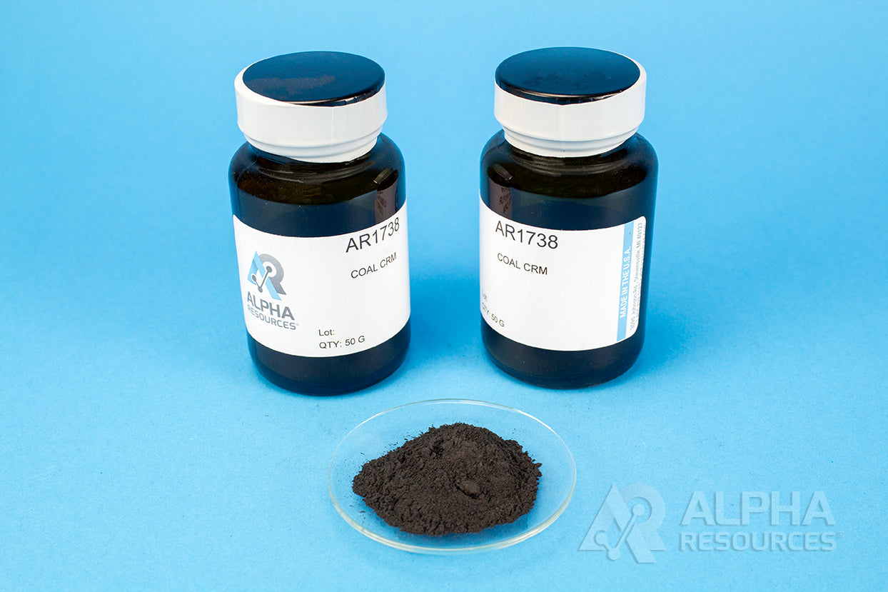 Ultra Low Sulfur in Coal CRM (S=0.092%) - Alpha Resources part AR1738 (replaces LECO 502-675)