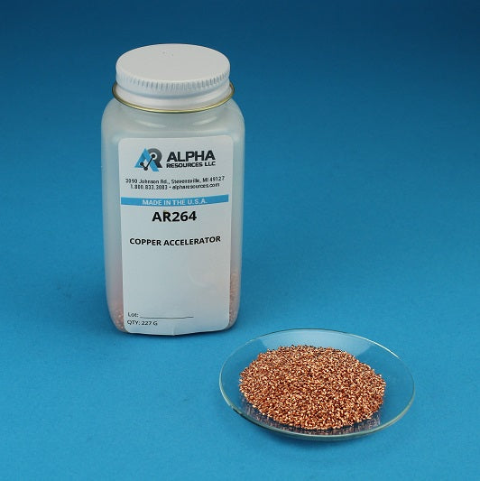 Copper Metal Accelerator - Alpha Resources part AR264 (replaces LECO 501-264)