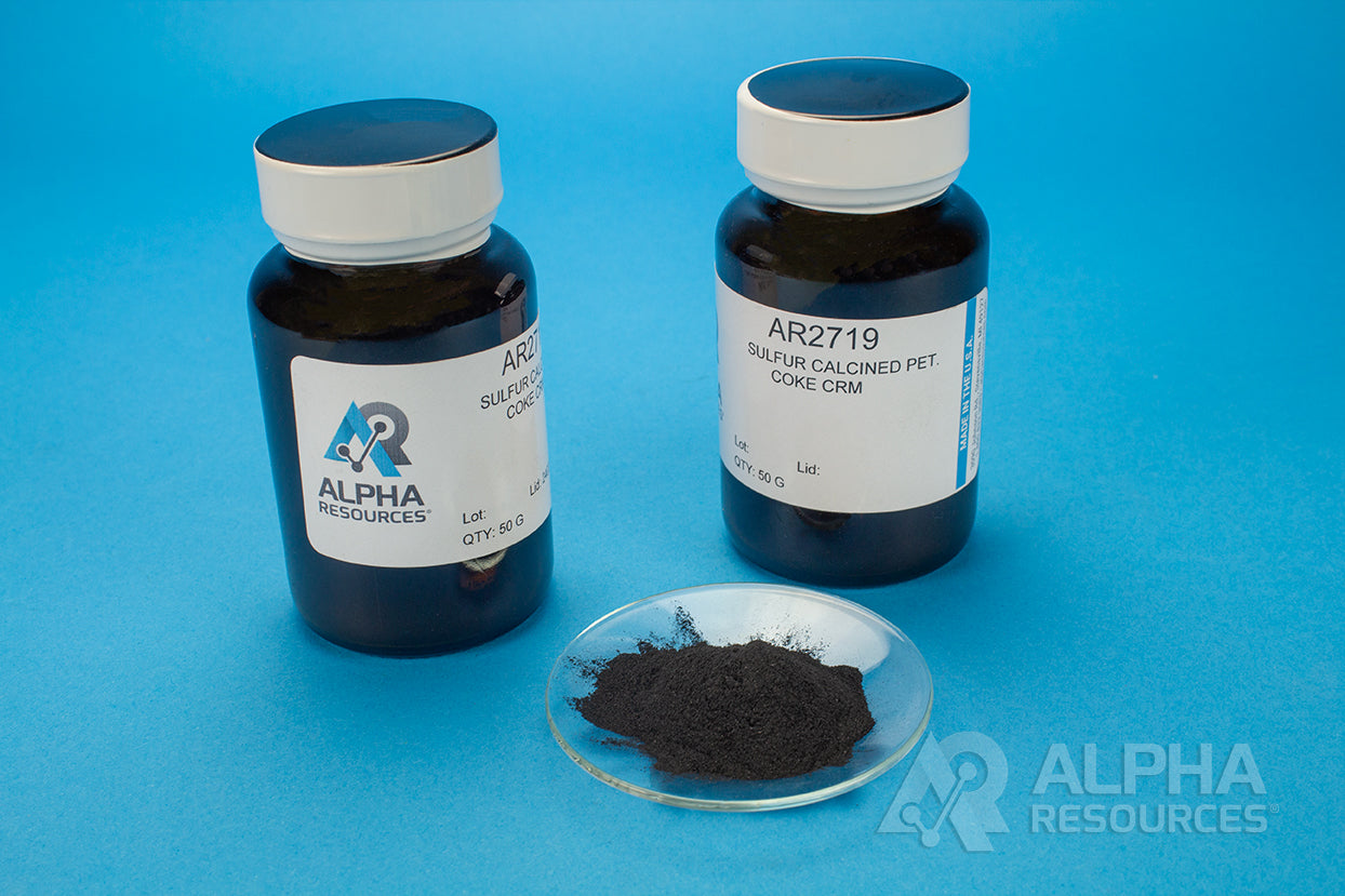 Sulfur in Green Petroleum Coke CRM (S=2.30%) - Alpha Resources part AR2719