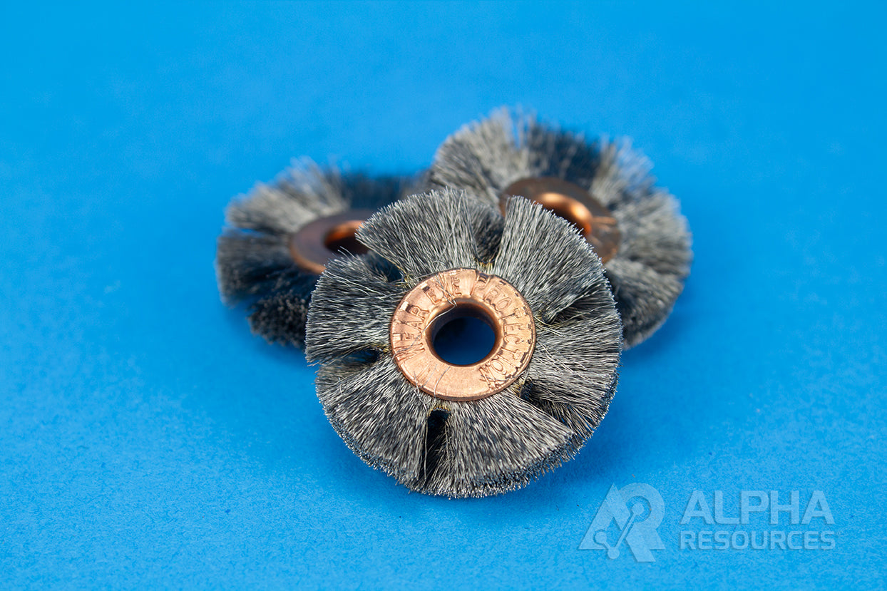 Stainless Steel Brush Diagonal Slot - Alpha Resources part AR271 (replaces LECO 604-271)