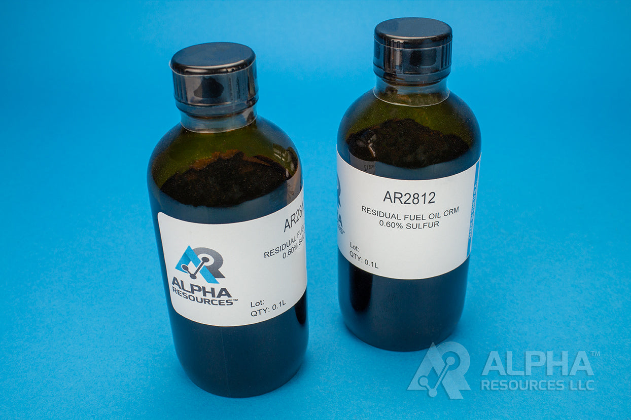 Sulfur in Residual Fuel Oil CRM (S=0.60%) - Alpha Resources part AR2812
