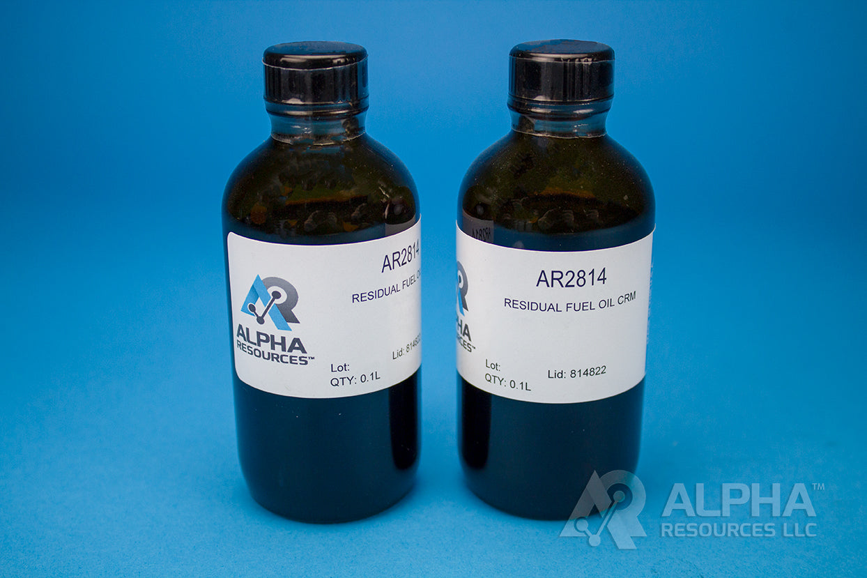 Sulfur in Residual Fuel Oil CRM (S=1.08%) - Alpha Resources part AR2814 (replaces LECO 501-095)