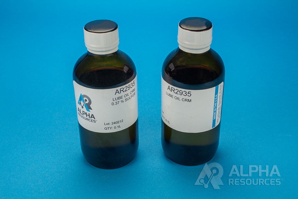 DISCONTINUED - Sulfur in Lube Oil CRM (S=0.37%) - Alpha Resources part AR2935