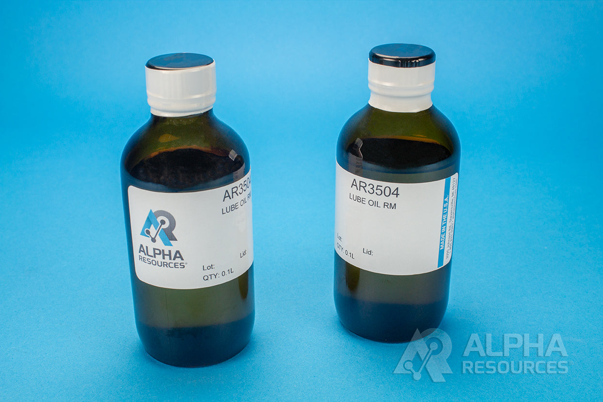 Sulfur and Chlorine in Lube Oil CRM (S=2%, CL=5%) - Alpha Resources part AR3504