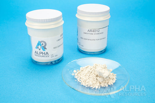 Carbon and Sulfur in Limestone CRM (C=12.02%, S=0.033%) - Alpha Resources part AR4012 (replaces LECO 502-309)