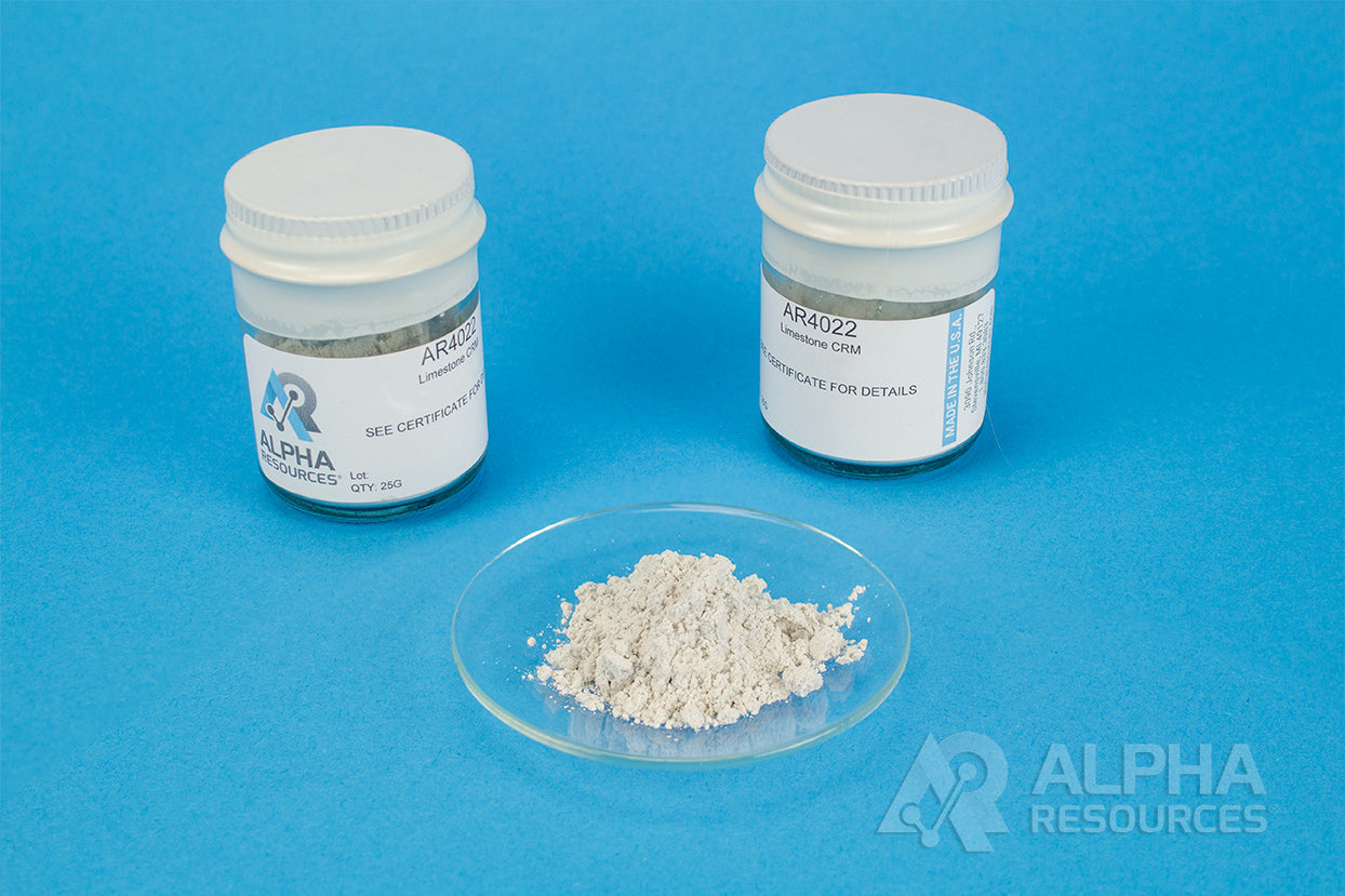 Limestone CRM (C=7.180%, S=0.0516%) - Alpha Resources part AR4022 (replaces ELTRA P90812-3004)