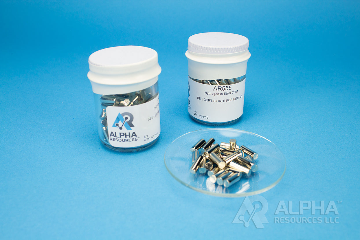 Steel Pin CRM (H= 0.00015%) - 1g Pin - Alpha Resources part AR555 (replaces LECO 502-061)
