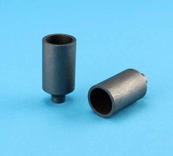 Graphite Crucible (Dimension: H=1.25" x OD=0.625") - Alpha Resources part AR619 (replaces LECO 619-895)
