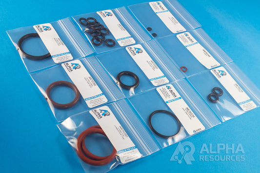 Set Of O-Rings For Eltra CS-800 - Alpha Resources part AR70030 (replaces ELTRA 70030)