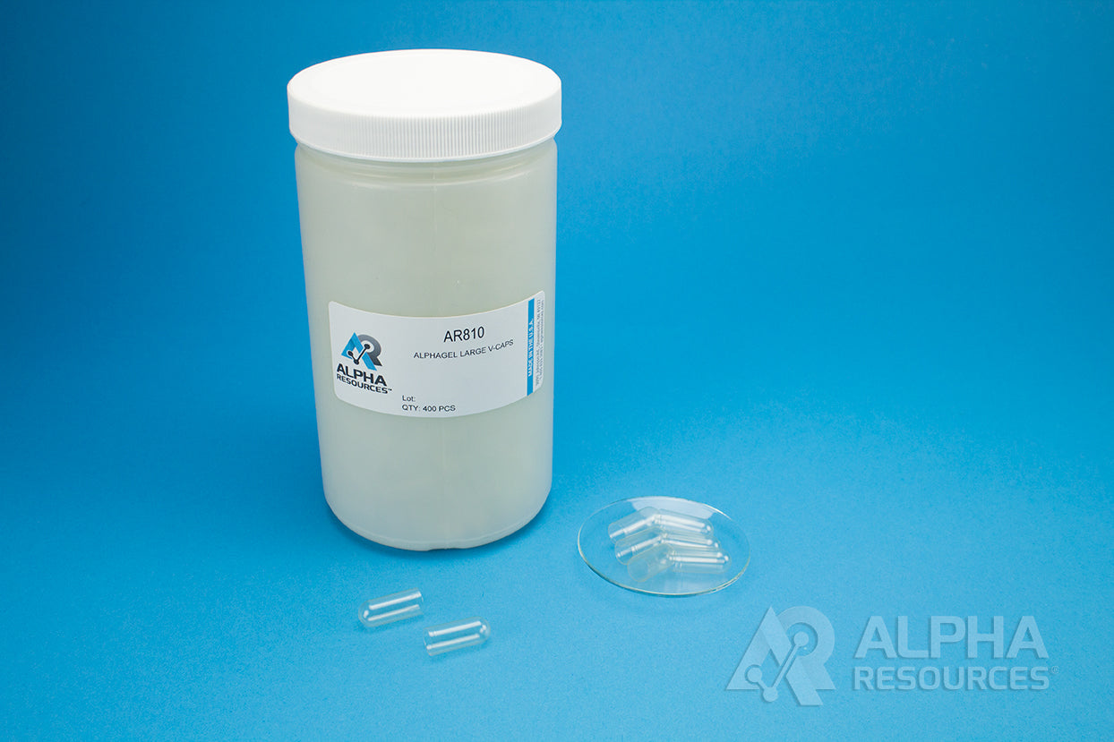 AlphaGel Capsules (D=10mm) - Alpha Resources part AR810 (replaces LECO 502-810)