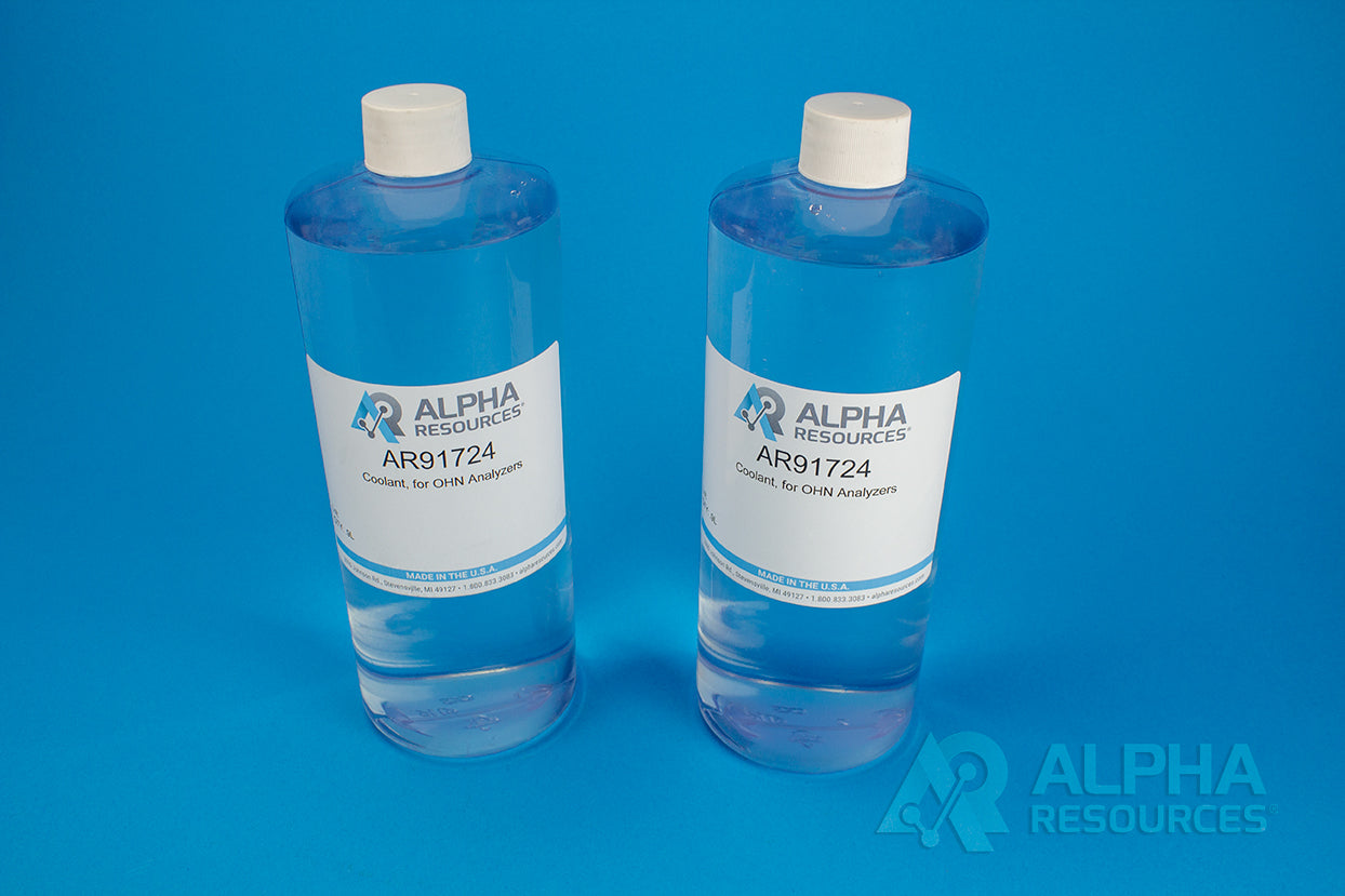 Coolant, for OHN Analyzers - Alpha Resources part AR91724 (replaces LECO 619-591-724)