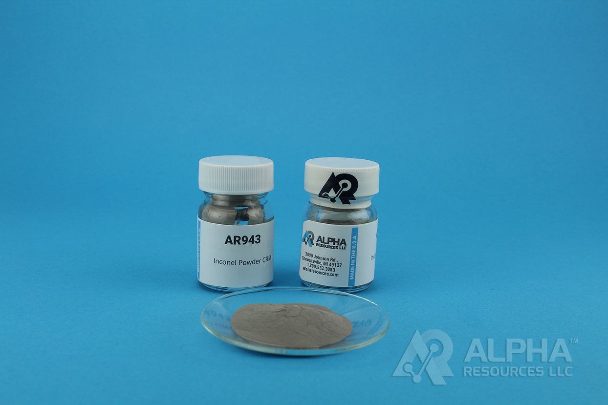 Inconel Powder CRM (C=0.034%, S=0.0021%) - Alpha Resources part AR943