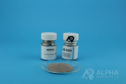 Inconel Powder CRM (C=0.034%, S=0.0021%) - Alpha Resources part AR943