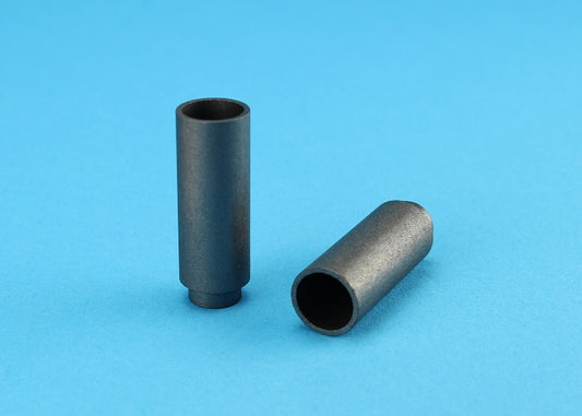 Graphite Crucible (Dimensions: H=1.40" x OD=0.500") - Alpha Resources part AR9520 (replaces LECO 769-520)