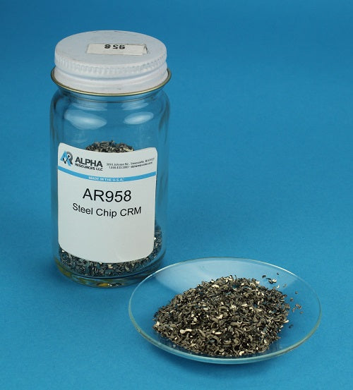 Stainless Steel Chip CRM (C= 0.0172%, S= 0.0227%, N= 0.0759%) - Alpha Resources part AR958