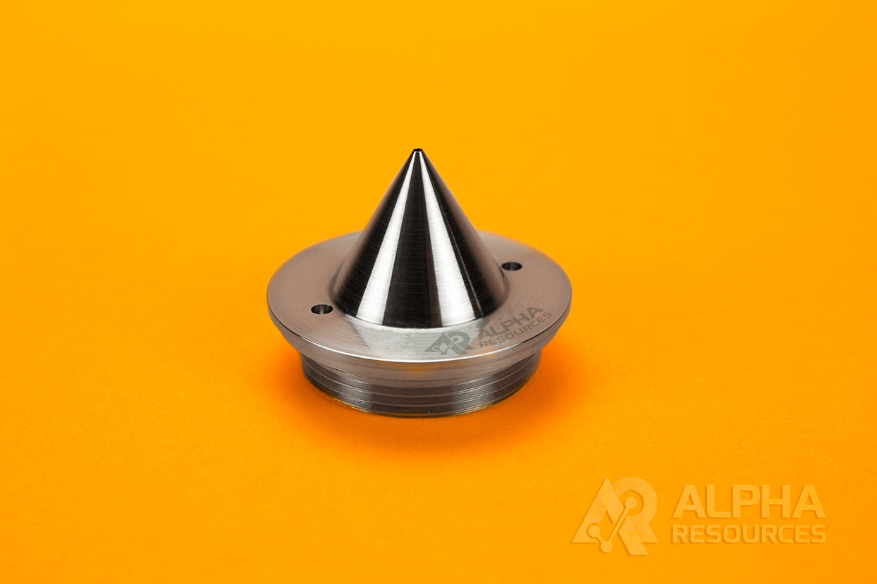 Nickel Skimmer Cone for Perkin Elmer (ELAN 6000, 6100, 9000 and DRC) - Alpha Resources part AR96003 (replaces PerkinElmer WE02-1137)
