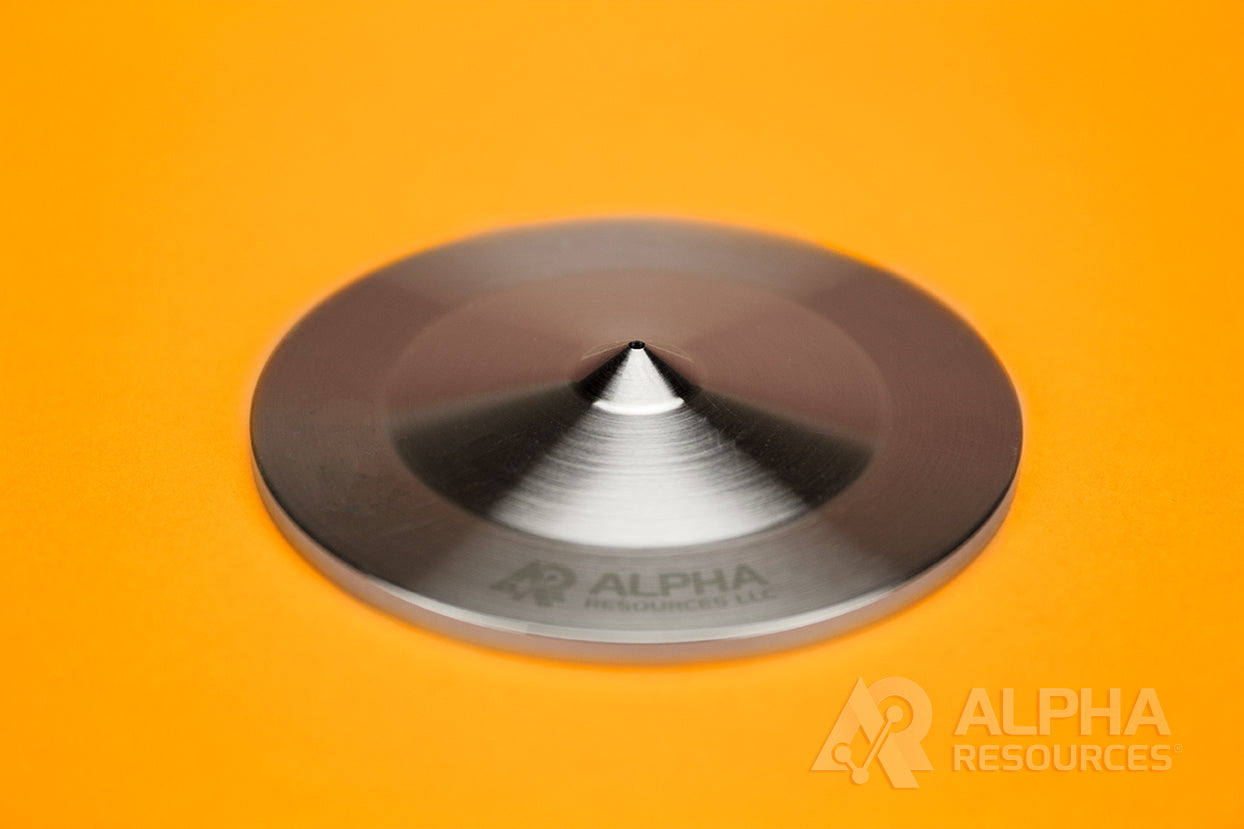 Nickel Sample Cone for Thermo Fisher (Element, Element 2 and Neptune) - Alpha Resources part AR97007 (replaces Thermo Fisher Scientific 1044530)