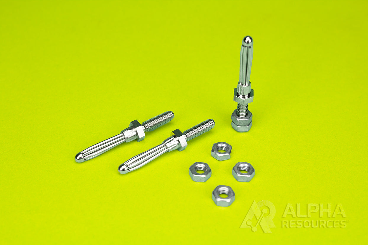 Male Banana Plug (4460 IGN) - Alpha Resources part ARS34207 (replaces Thermo Fisher Scientific A034207)