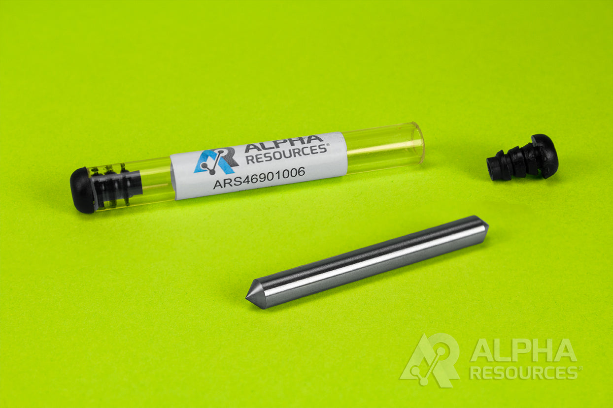 Electrode - (Tungsten D6,15 *56 double 90° sharp) - Alpha Resources part ARS46901006 (replaces Spectro 46901006)