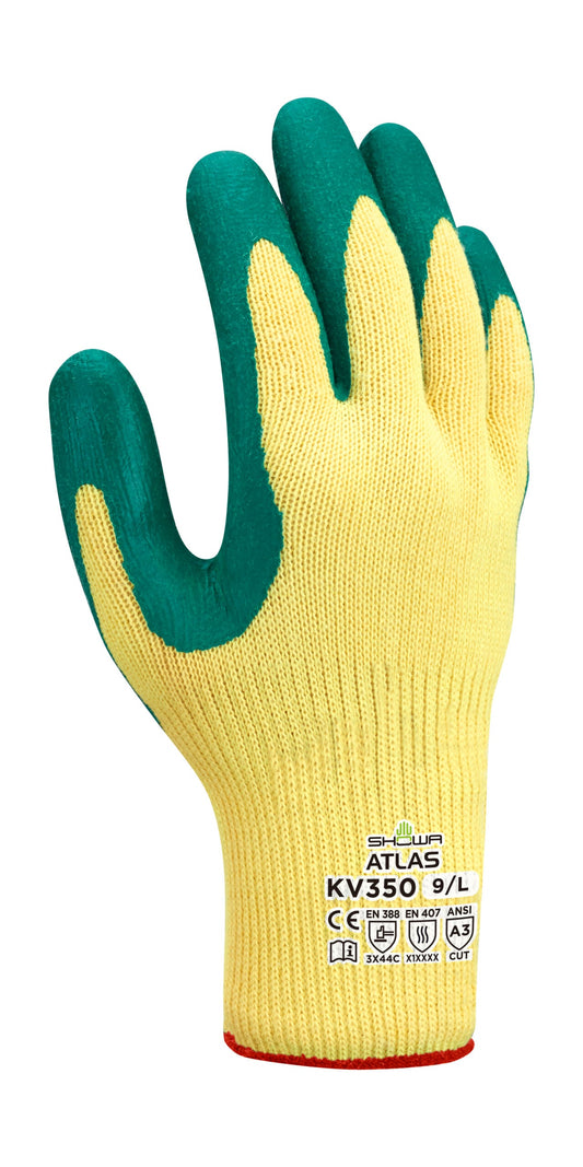 SHOWA Coated Work Gloves KV350 — Dozen (12 pairs)