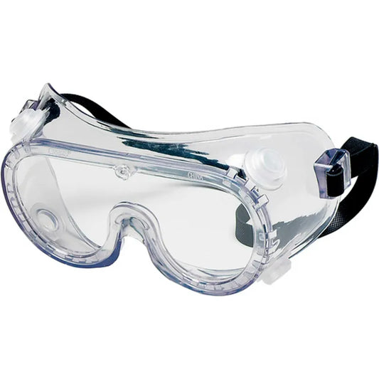 MCR Safety 2235R Chemical Splash Goggle Indirect Vent Anti-Fog Clear Lens