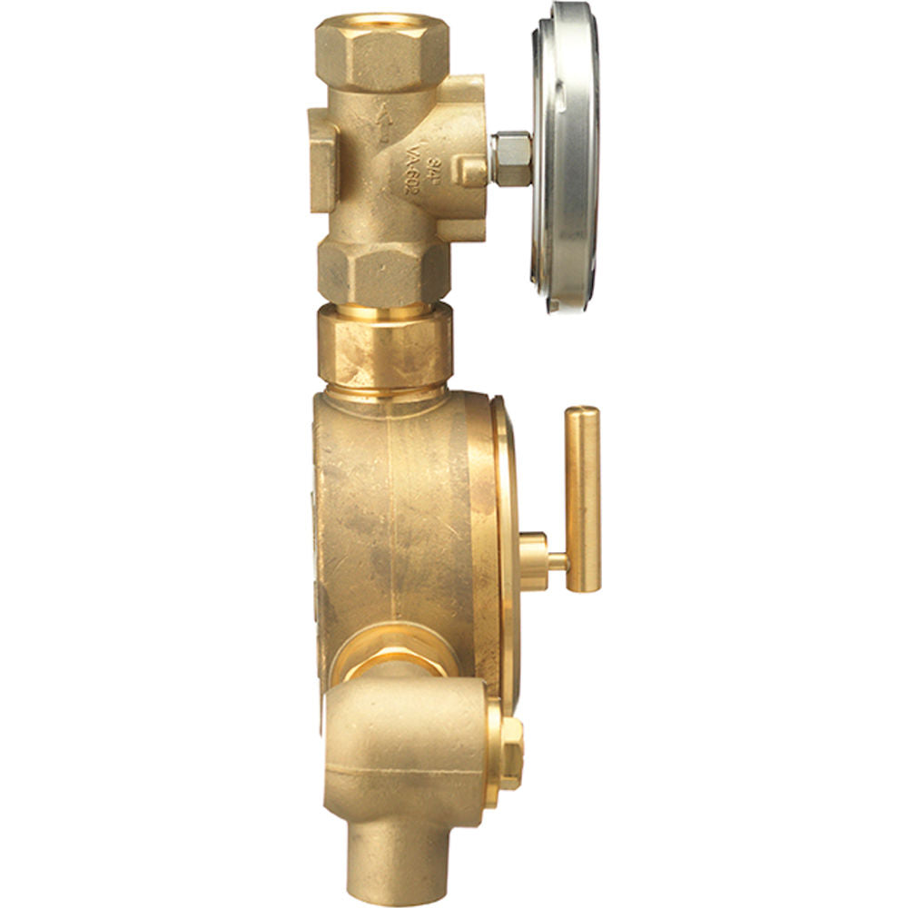 Global Industrial B3186064 Emergency Thermostatic Mixing Valve — view 3