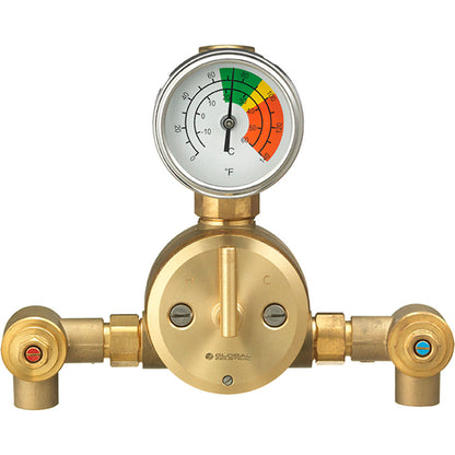 Global Industrial B3186064 Emergency Thermostatic Mixing Valve — view 4