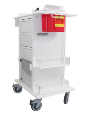 BD Sharps Container 5.4 Quart Fill Line Indicator View