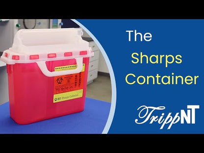 BD Sharps Container 5.4 Quart Multiple Units Group View
