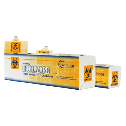 Heathrow Scientific BH2006 Biohazard Pipet Keeper Container, Case of 50 | Autoclavable — view 3