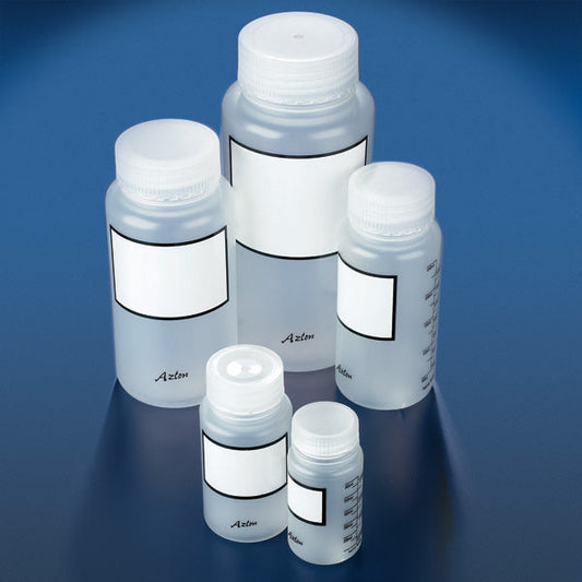 Bottle, Wide Mouth, 1000mL, PP, Graduated (Cap: PP)