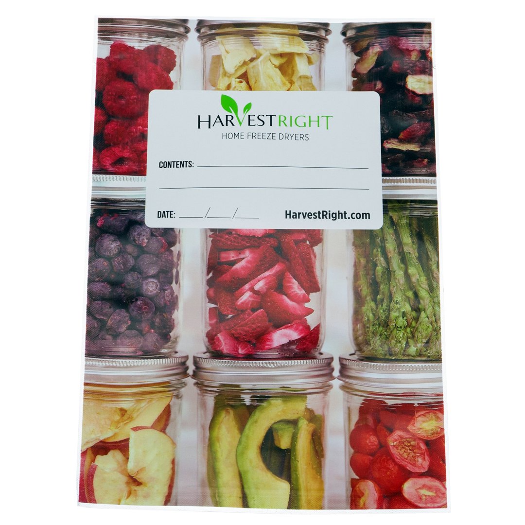 Harvest Right 7 mil Mylar Bags — 8" × 12" — case of 6 × 50
