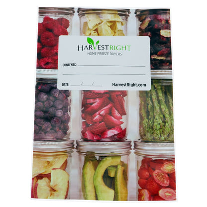 Harvest Right 7 mil Mylar Bags — 8" × 12" — case of 6 × 50