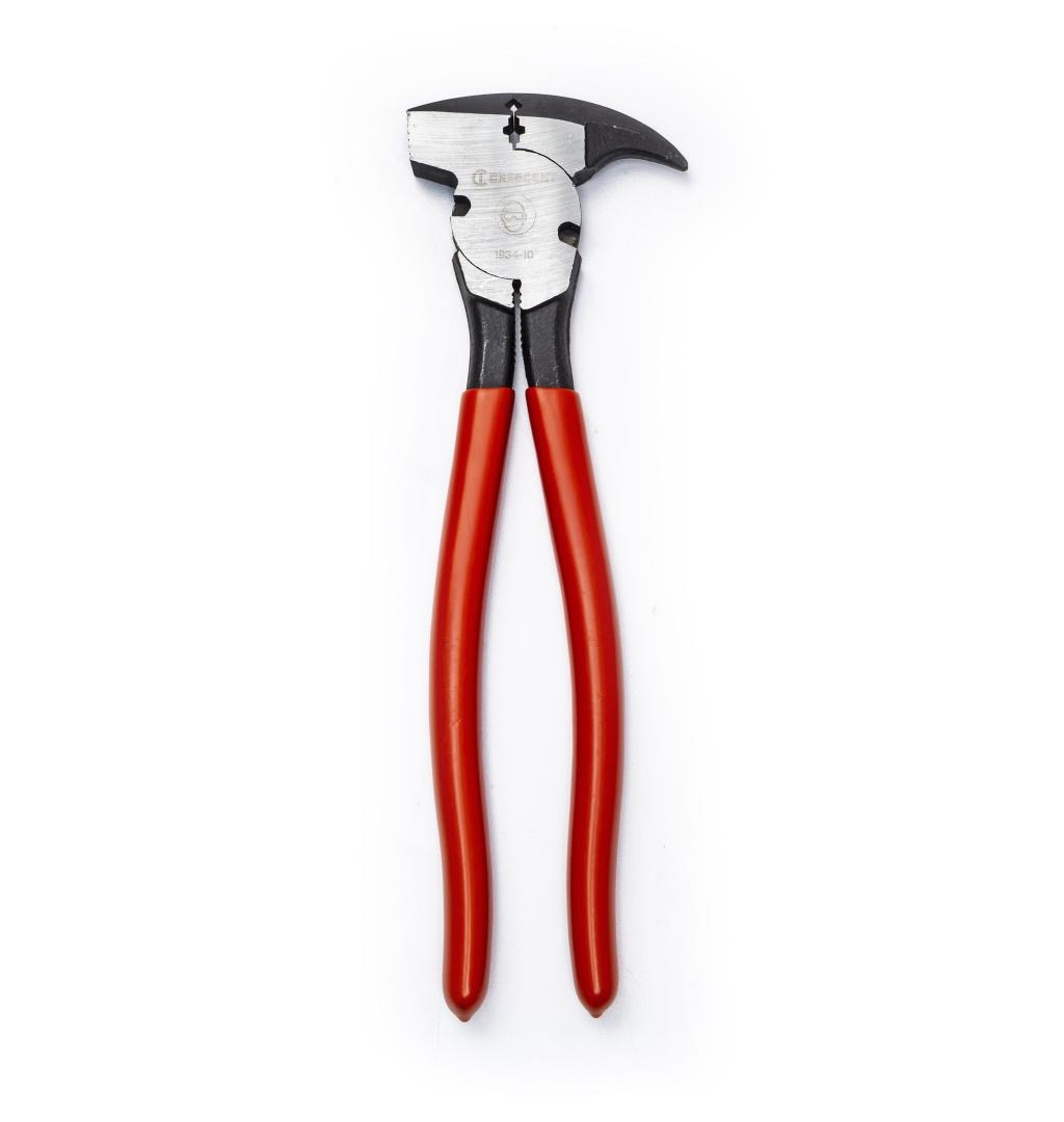 Crescent 10" Dipped Handle Heavy-Duty Solid Joint Fence Tool Pliers 193410CVNN-05