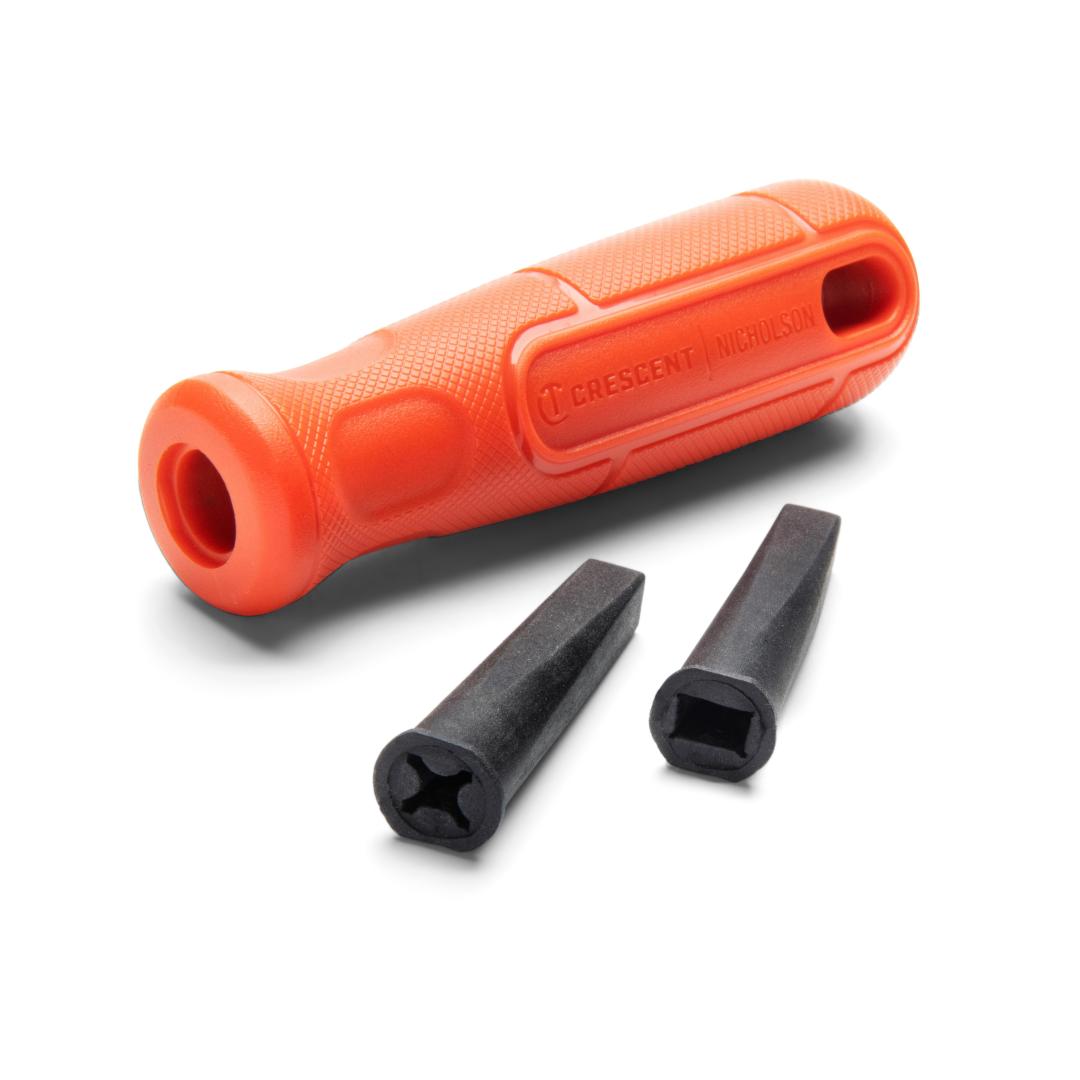 Crescent Plastic File Handle with Inserts 21474NN
